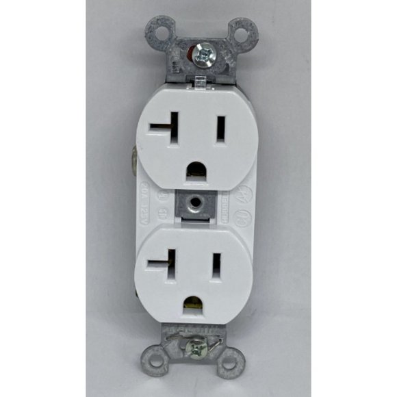 10 Pack Hubbell Duplex Receptacle 20 A 125V T645 - Picture 4 of 5